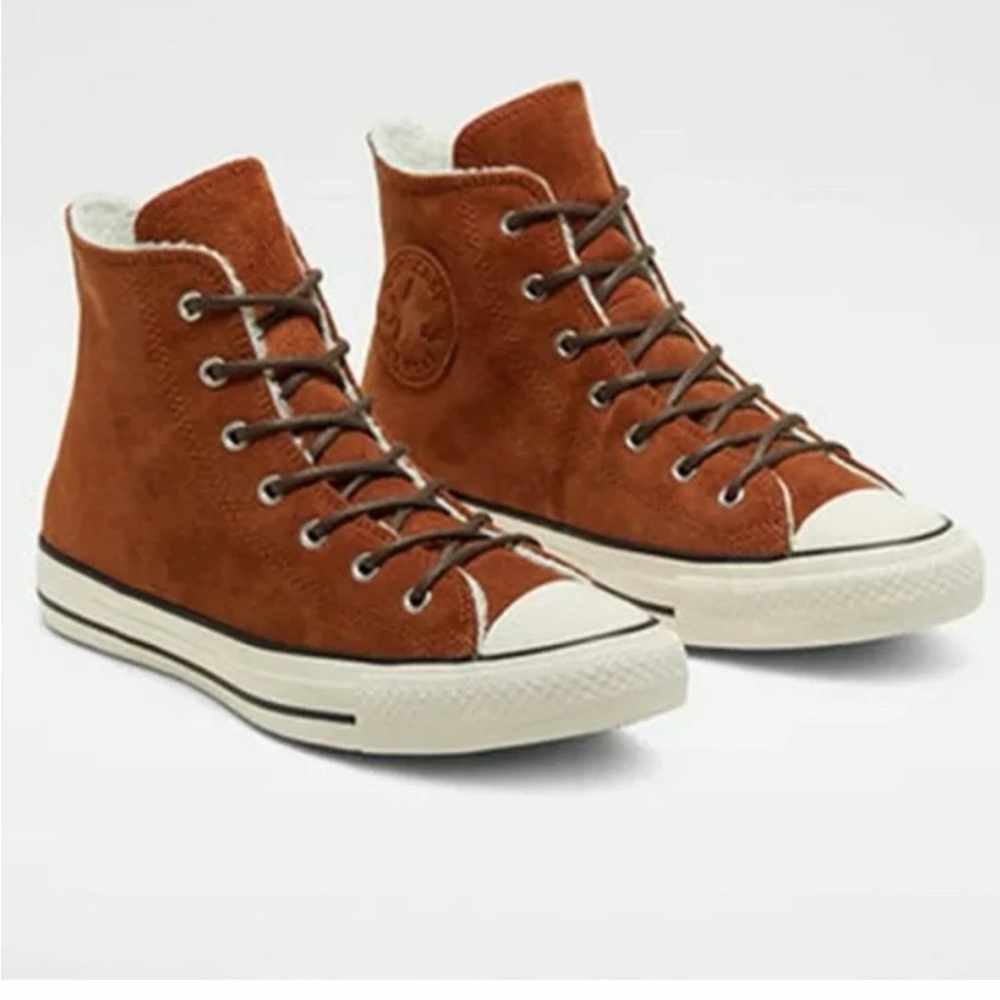 Converse Men's Rust High-Top Sneakers